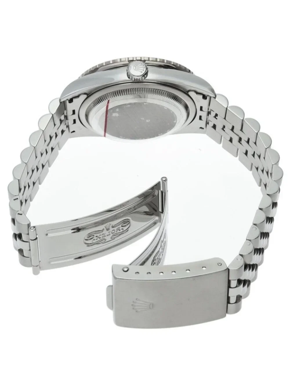 Rolex Datejust Watch Jubilee Thunderbird Box 18k White Gold